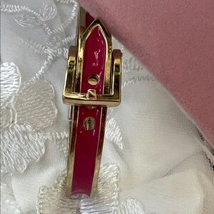 Pink and Gold Women's Belt